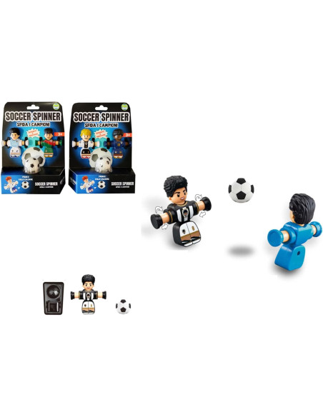 Soccer Spinner Pack 2 Calciatori e Pallone
