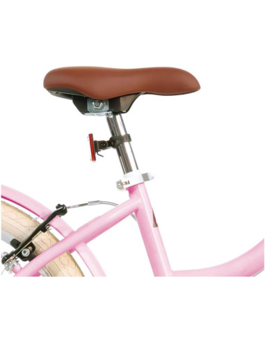 BICICLETTA 20 RETRO' ROSA