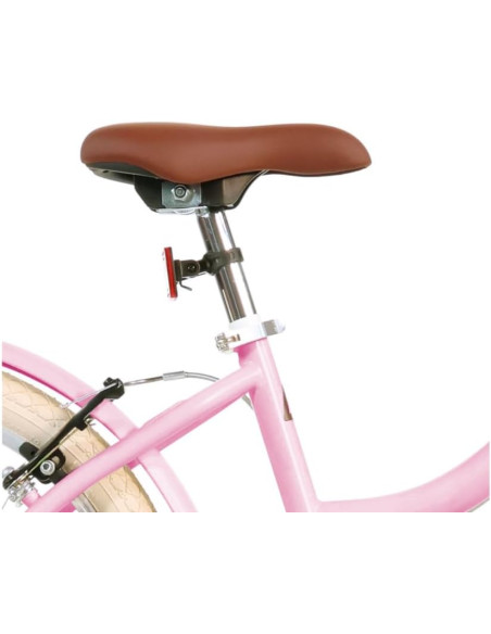 BICICLETTA 20 RETRO' ROSA