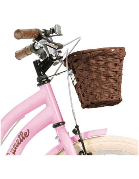 BICICLETTA 20 RETRO' ROSA