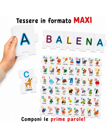 Scrittura Guidata Grande Alfabetiere