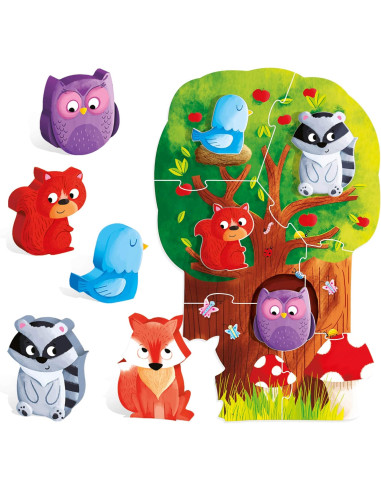 First Puzzle Forest Montessori