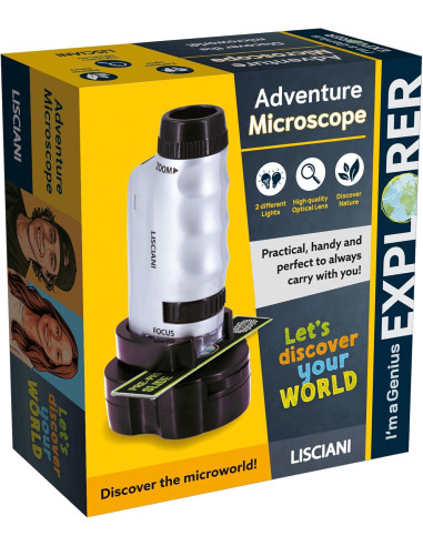 I'M A Genius Explorer Adventure Microscope
