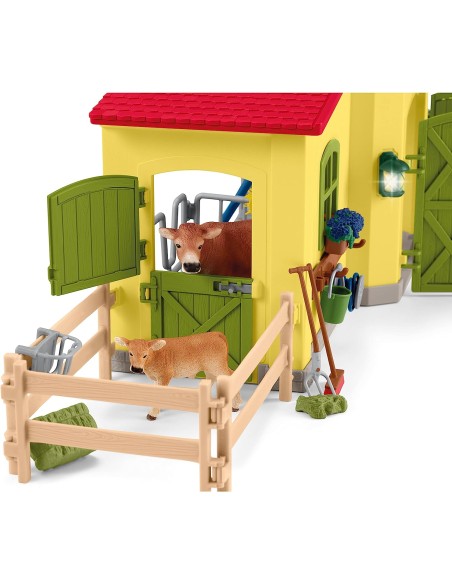 Schleich - Grande Stalla con Animali e accessori