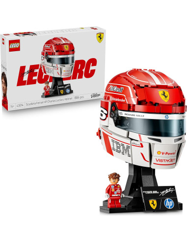 Casco di Charles Leclerc Scuderia Ferrari HP