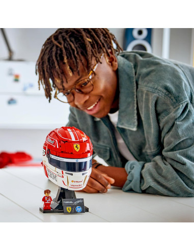 Casco di Charles Leclerc Scuderia Ferrari HP