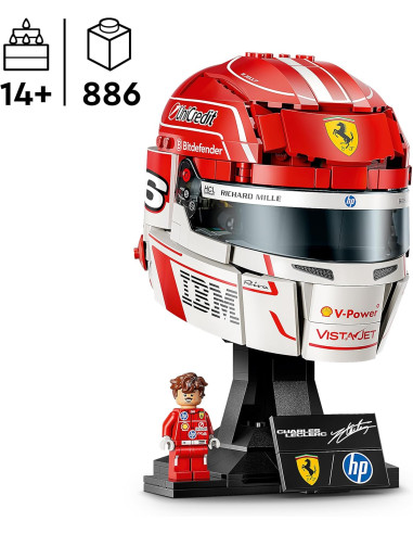 Casco di Charles Leclerc Scuderia Ferrari HP