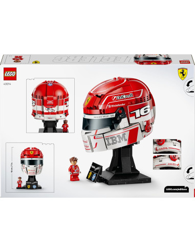 Casco di Charles Leclerc Scuderia Ferrari HP