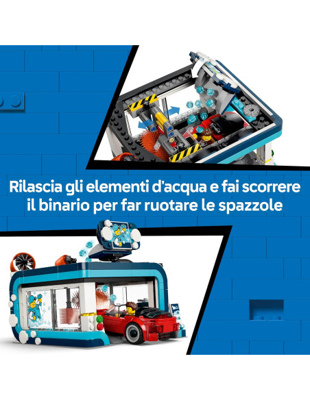 Lego City - Autolavaggio drive-in