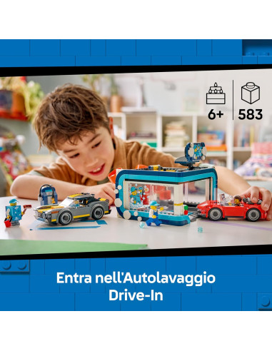 Lego City - Autolavaggio drive-in