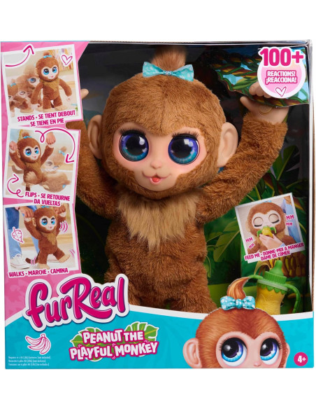 FurReal Peanut Scimietta Interattiva
