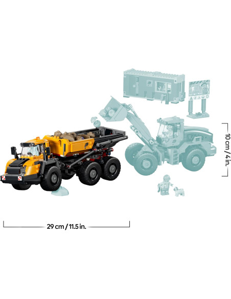 Lego City - Camion ribaltabile e pala meccanica