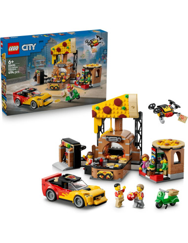Lego City - Centro di consegna pizze con veicoli