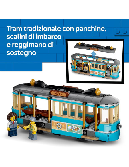 Lego City - Tram classico della spiaggia