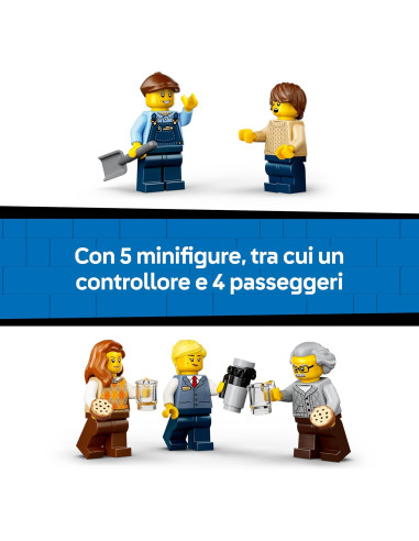 Lego City - Treno a vapore vintage