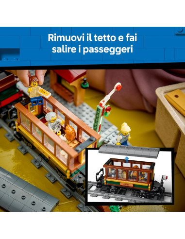 Lego City - Treno a vapore vintage