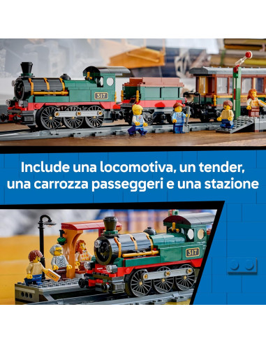 Lego City - Treno a vapore vintage