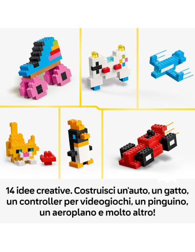 Lego Classic - Mattoncini colorati creativi