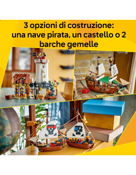 Lego Creator - Iconica nave da pirata