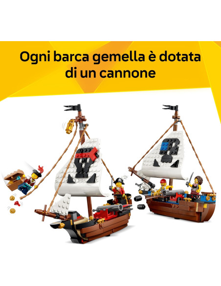 Lego Creator - Iconica nave da pirata