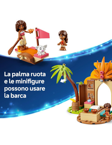 Lego Disney Princess - Casa del villaggio e barca