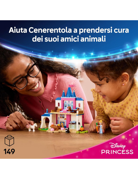 Lego Disney Princess - Castello degli amici animali di Cenerentola