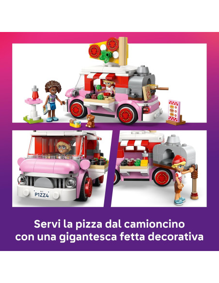 Lego Friends  - Furgone delle pizze