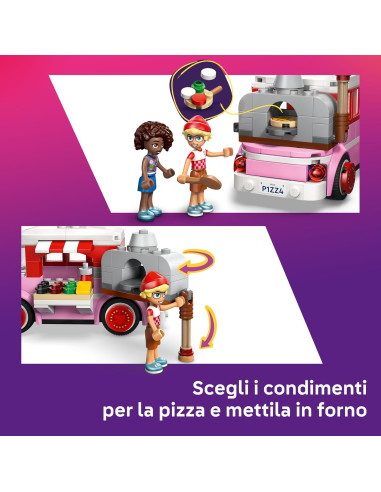 Lego Friends  - Furgone delle pizze