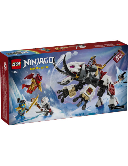 Lego Ninjago - Zilvar e Grimtak la Bestia Drago