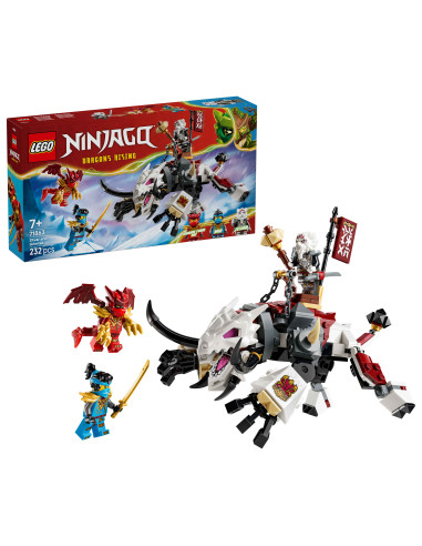 Lego Ninjago - Zilvar e Grimtak la Bestia Drago