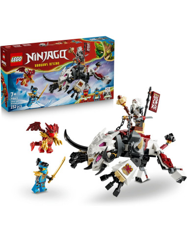 Lego Ninjago - Zilvar e Grimtak la Bestia Drago