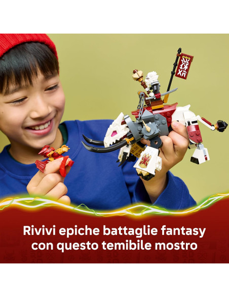 Lego Ninjago - Zilvar e Grimtak la Bestia Drago