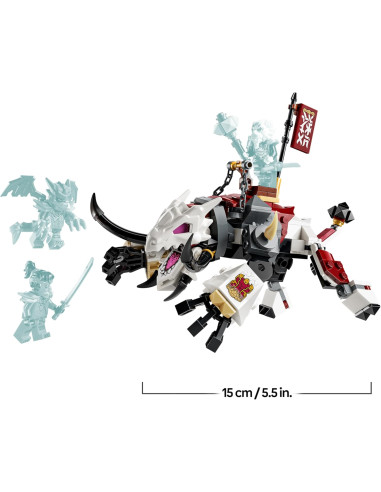 Lego Ninjago - Zilvar e Grimtak la Bestia Drago