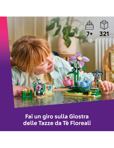 Lego Friends - Giostra delle tazze da tè floreali