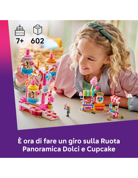 Lego Friends - Ruota panoramica Dolci e Cupcake