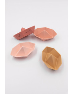 Bamboom - Barchette per Bagnetto (confezione 4pz) Rosa