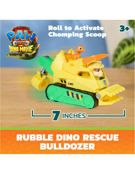 PAW PATROL DINO Veicolo Rubble