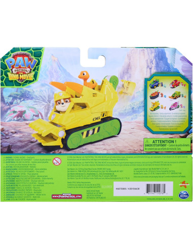 PAW PATROL DINO Veicolo Rubble