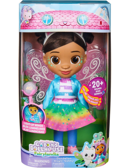 GABBY'S DOLLHOUSE FAIRYLANDIA Bambola con funzioni