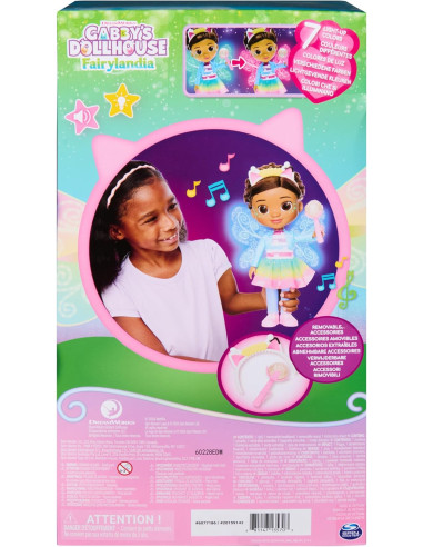 GABBY'S DOLLHOUSE FAIRYLANDIA Bambola con funzioni