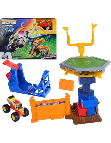 MONSTER JAM Smash&Bash Crash Course Playset