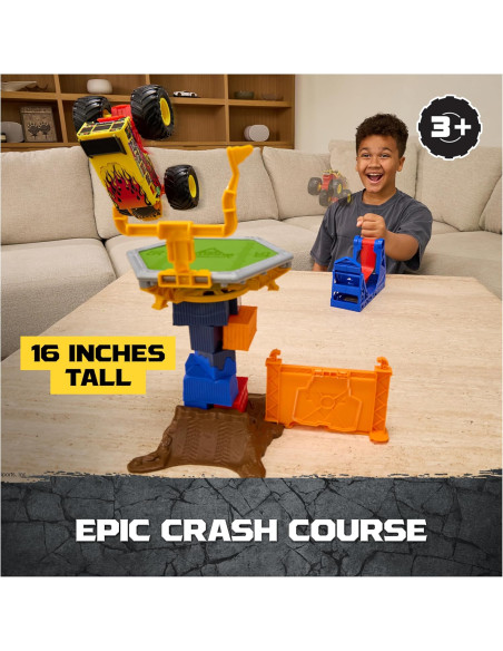 MONSTER JAM Smash&Bash Crash Course Playset