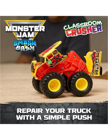 MONSTER JAM Smash&Bash Crash Course Playset