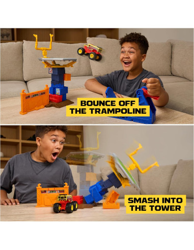 MONSTER JAM Smash&Bash Crash Course Playset