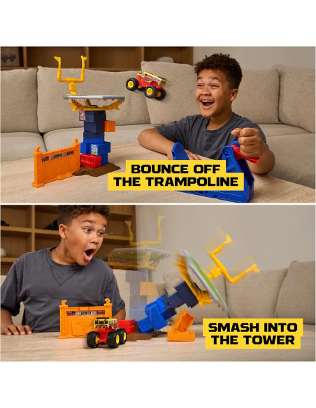 MONSTER JAM Smash&Bash Crash Course Playset
