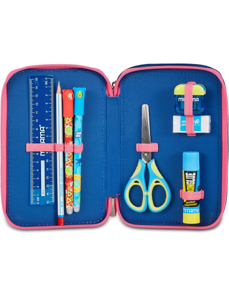 Seven - Astuccio 3 zip Lilo e Stitch 2026