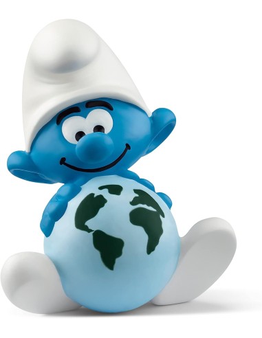 Schleich - Puffo con pianeta blu