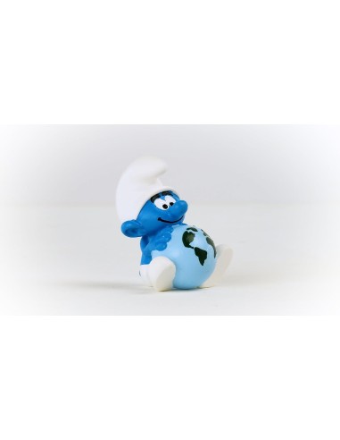 Schleich - Puffo con pianeta blu