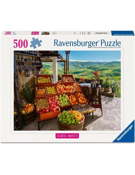 Puzzle 500 pz - Mercato di frutta e verdura