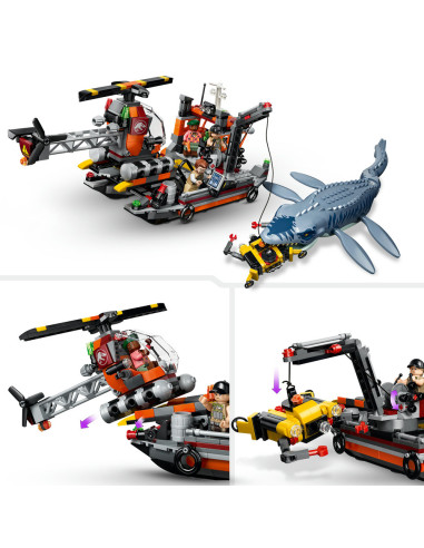 Lego Jurassic World - Attacco alla barca del...